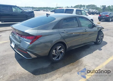 2025 Hyundai Elantra Sel Sport from USA, damaged, VIN KMHLM4DG4SU980596